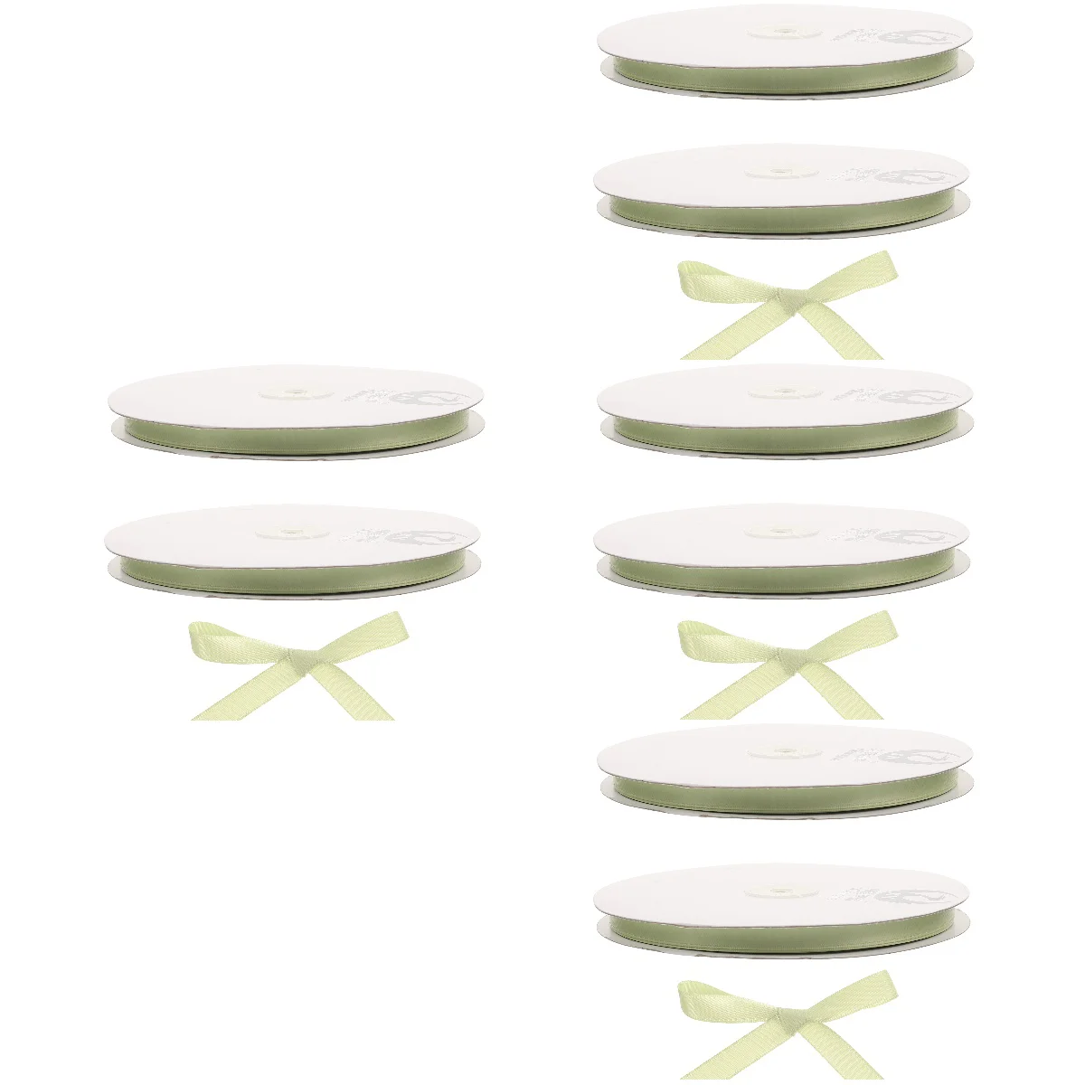 

8 Rolls Cake Ribbon Decoration DIY Crafts Making Ribbon for Wedding Bouquet