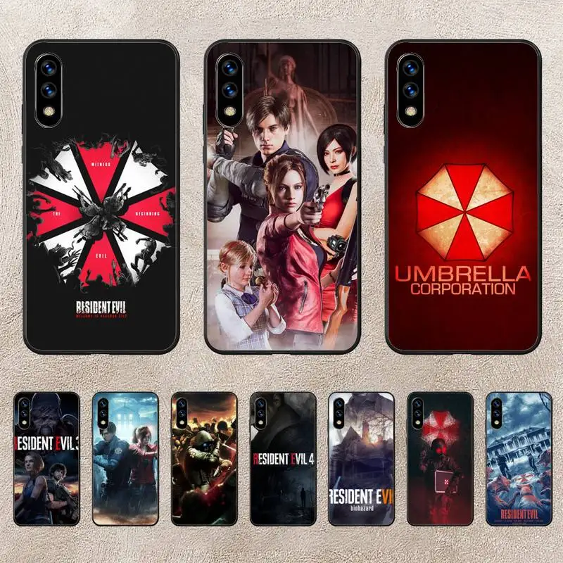 

R-Resident E-Evil Phone Case For Huawei G7 G8 P7 P8 P9 P10 P20 P30 Lite Mini Pro P Smart Plus Cove Fundas