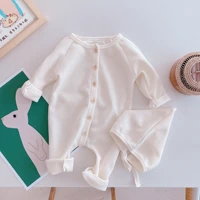 2022 new baby clothes knitted long sleeve toddler jumpsuit lww10061