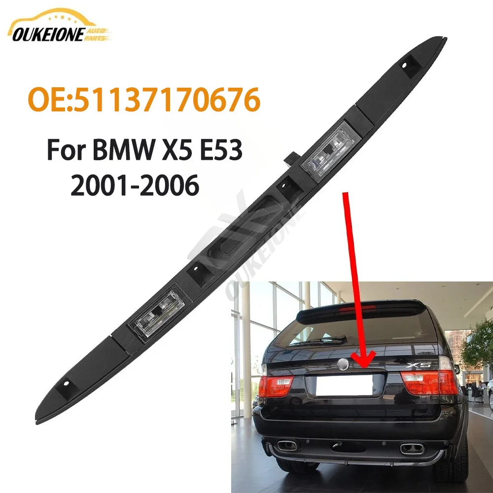 

Для BMW X5 E53 2001 2002 2003 2004 2005 2006 туристический багажник крышка багажника задняя ручка с кнопкой ключа 51137170676 автомобильные аксессуары