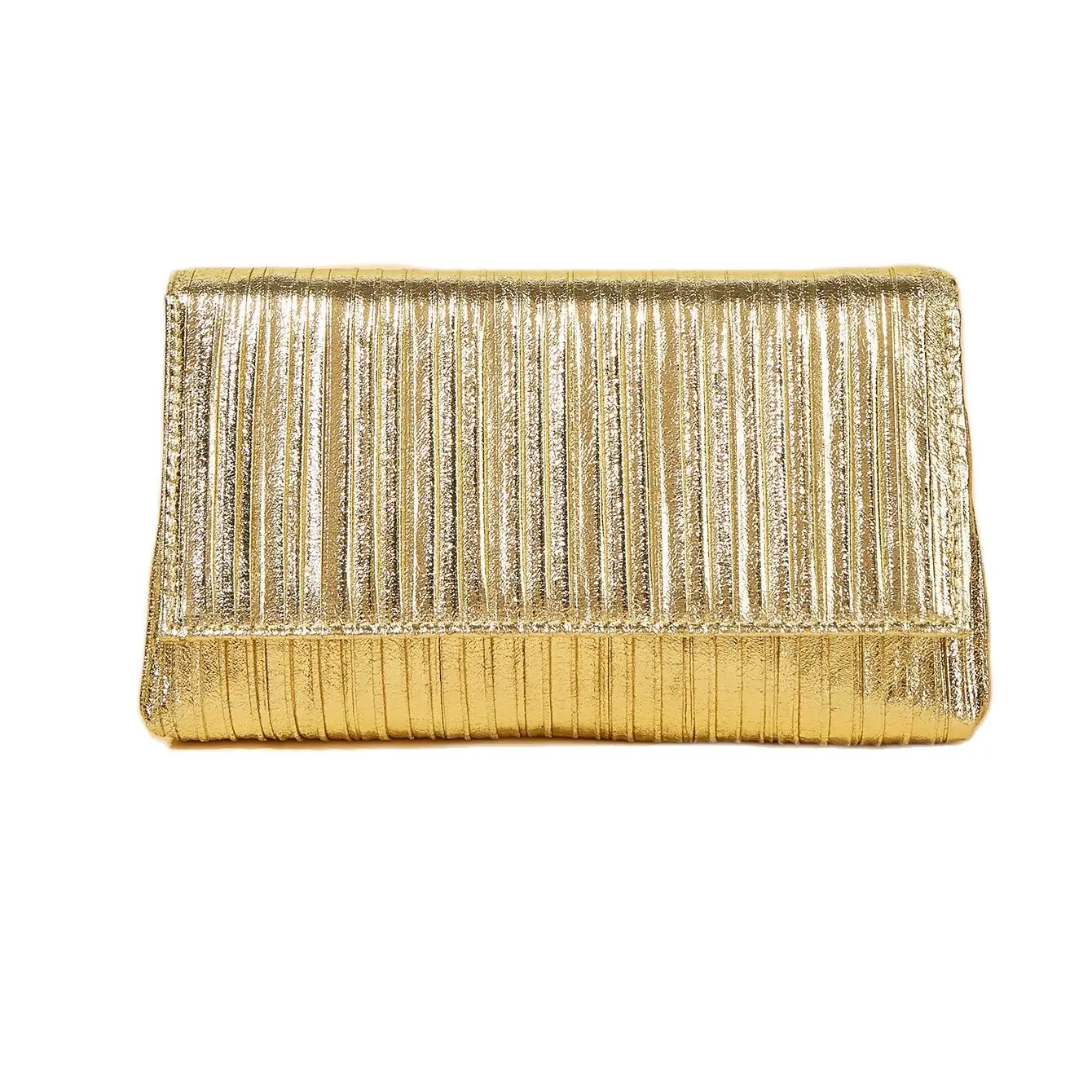 

2022 New Women Fold Evening Bags Leather Clutch Handbags Mini Party Dinner Wallets Wedding Purse 2 Colors Drop Shipping