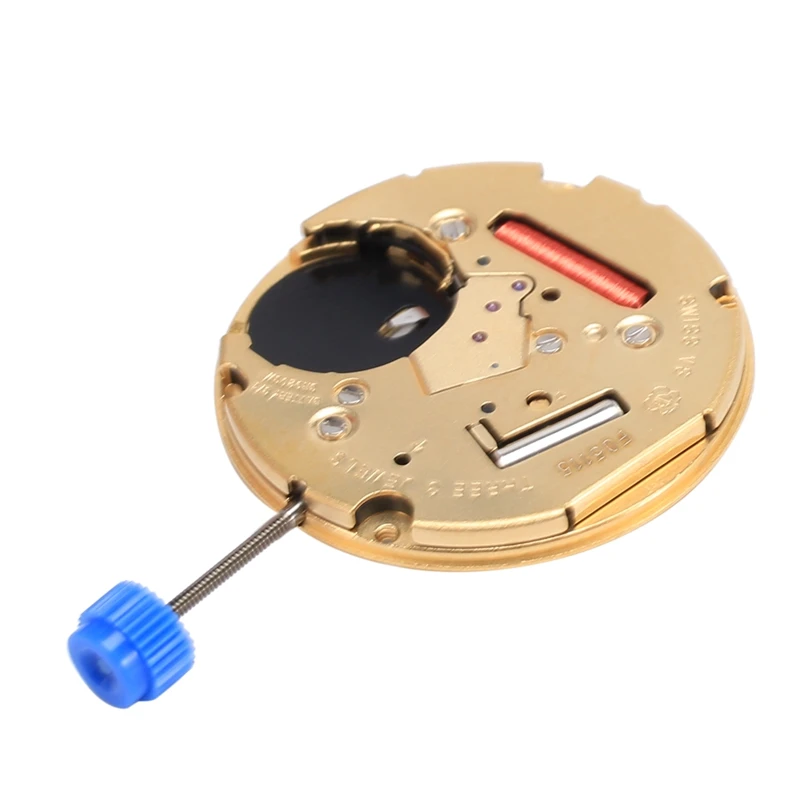 For ETA F05.115 Date At 3' Quartz Movement 3 Pin Watch Movement With Adjusting Stem & No Battery Repair Parts