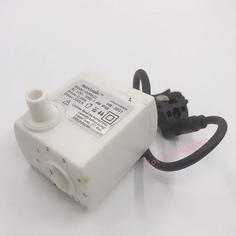 

AC 12V-18V 200L/h Large Flow AC Brushless Water Pump Micro Submersible Impeller Pump Fish tank aquarium water circulation pump