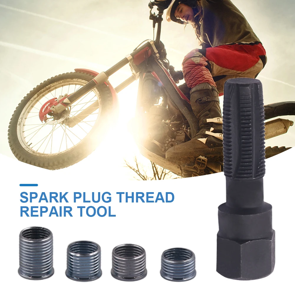 

Набор для ремонта свечей зажигания 14 мм инструмент для ремонта свечей зажигания из высокоуглеродистой стали вертолет инструмент для ремон...