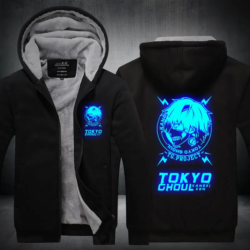 Tokyo Ghoul Hoodies Kaneki Ken Eyes Japan Anime Manga Pullovers Hoodie Loose Hip Hop Sweatshirt Punk Streetwear Harajuku Women