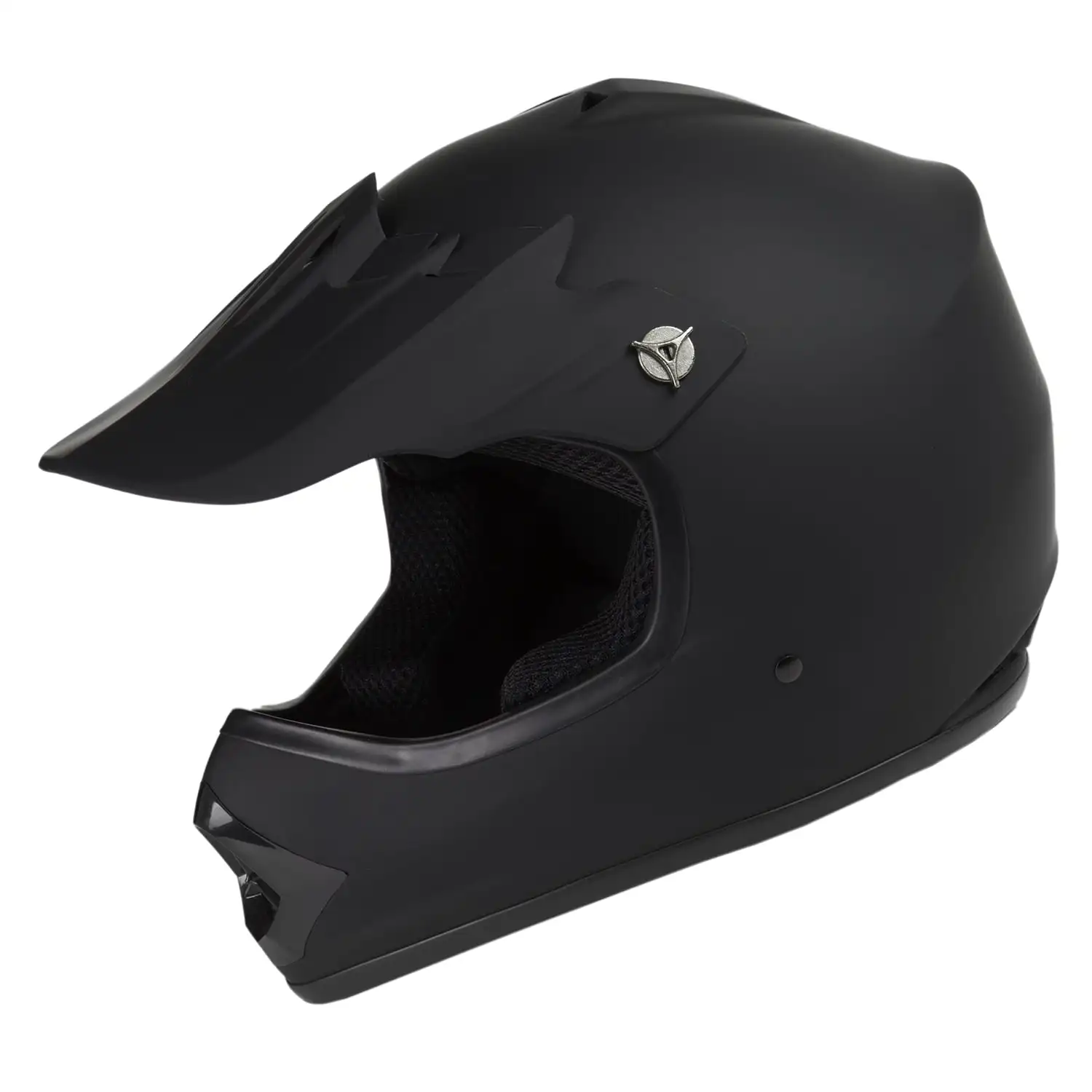 

Youth Helmet DOT Approved - Matte Black - YL