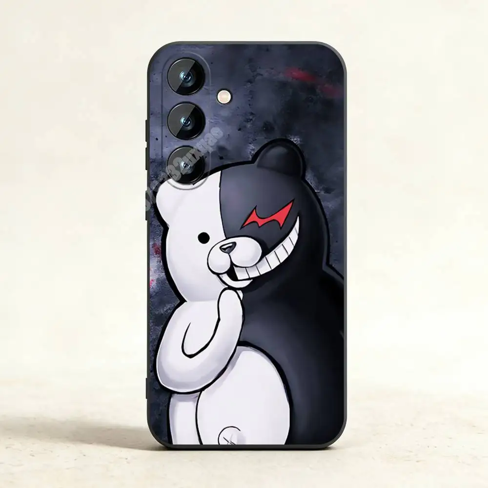 Фото Чехол для телефона Danganronpa M-Monokuma для Samsung Galaxy A12 13 A20 21 22 A30 31 32 A51 52 A71 72, противоударный бампер №3