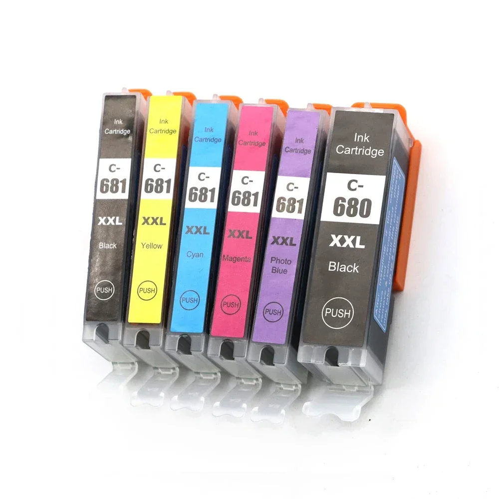 PGI 680 CLI 681 XXL 680XL 681XL PGI680 CLI681 PGI-680 CLI-681 Совместимый картридж для принтера Canon Pixma TR7660