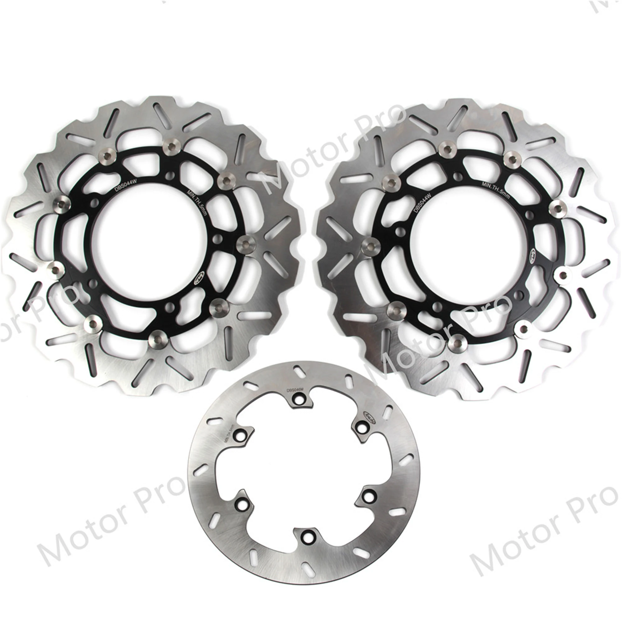 Для SUZUKI B-KING 1300 2008 2009 2010 комплект ротора переднего и заднего тормозного диска GSX R