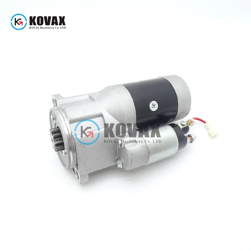 129136-77011 12v 15T 2 стартовый двигатель для 3TN82E 4TN78 4TN82 PC35 PC40 PC50 детали экскаватора