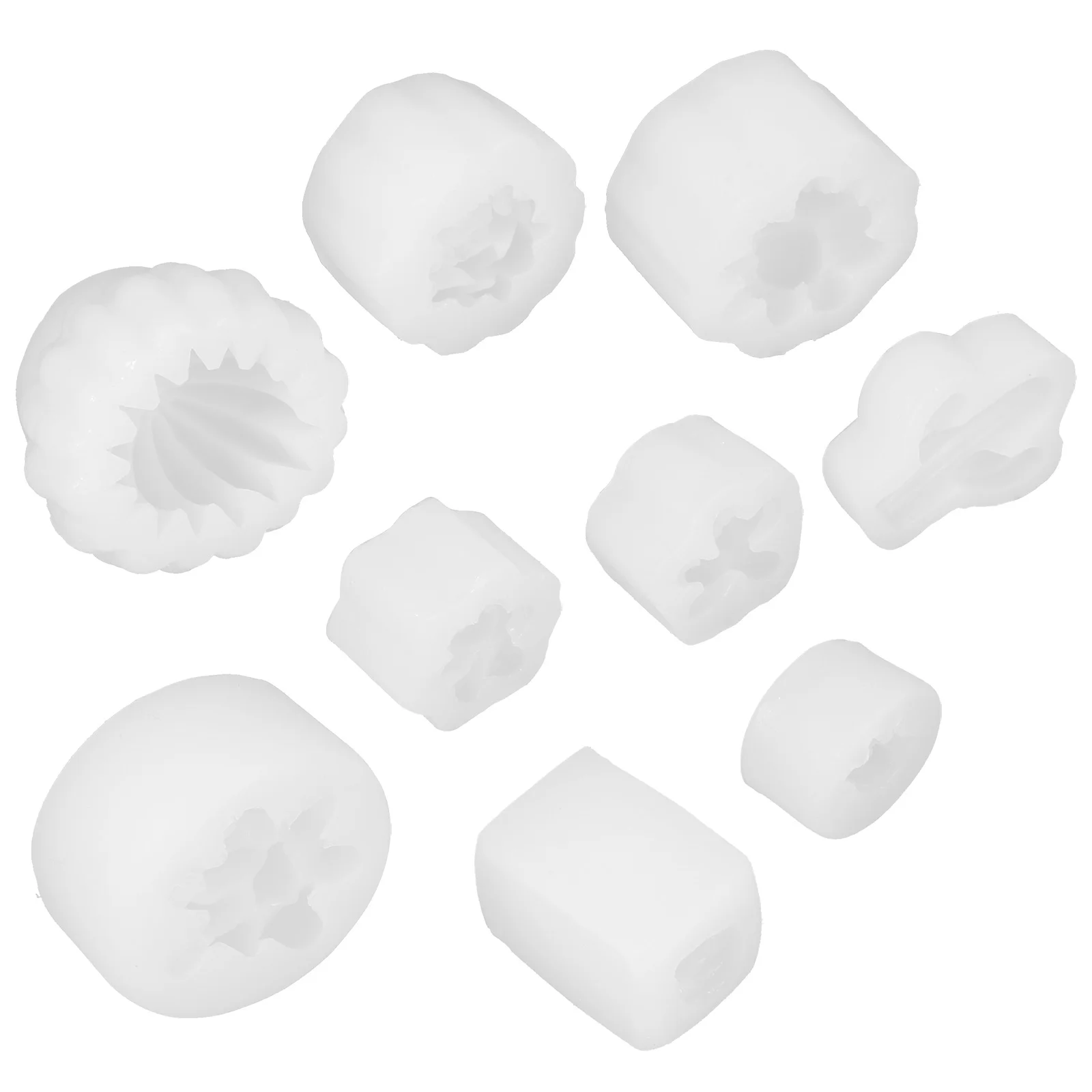 

9 Pcs Mold Silicone Cactus Shape Scented Mini DIY Crafts Making Molds Soap