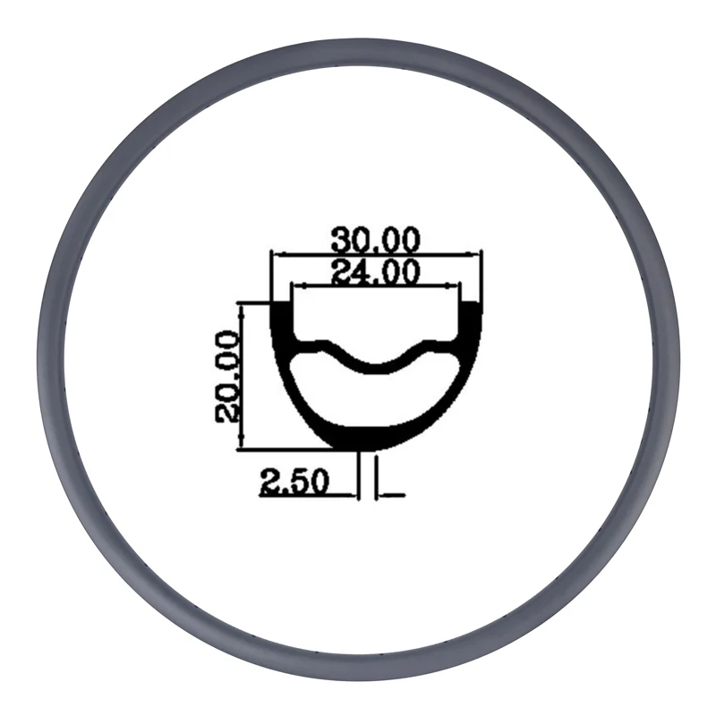 Ассиметричное горное колесо LIENGU SL 270g XC 29er 30 мм