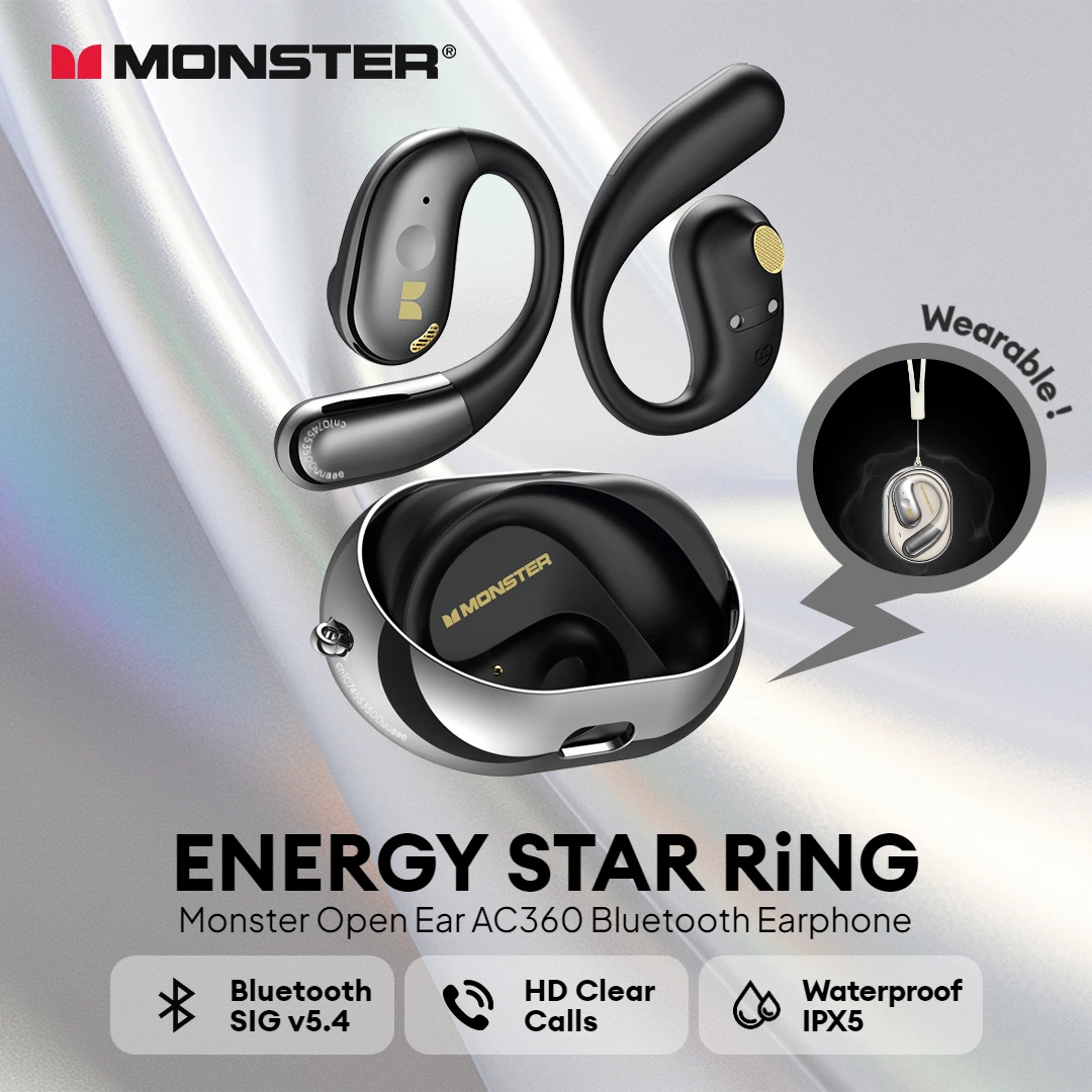 Беспроводные наушники Monster Open Ear AC360 Ture
