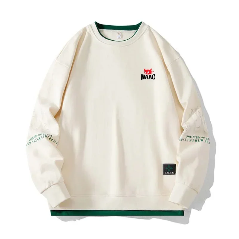 

Мужская толстовка с капюшоном и круглым вырезом, в стиле хип-хоп