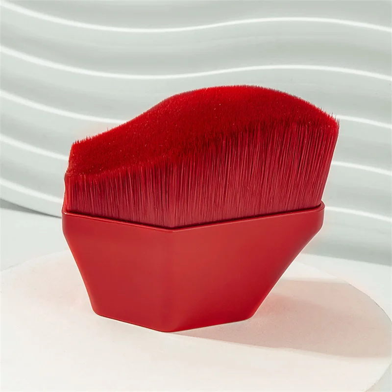 

Кисть для основы макияжа с высокой плотностью, Кисточки для макияжа, мягкая и не оставляющая следов профессиональная, BB, крем, румяна, косметический инструмент