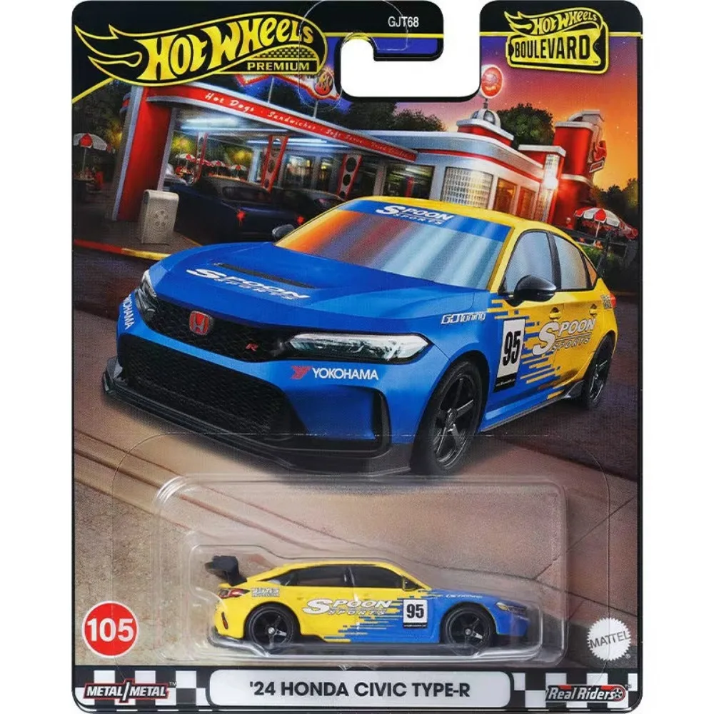 Модель автомобиля Hot Wheels Cars Boulevard Series MAZDA 323 GTR MERCEDES-BNES E 36 AMG 1:64