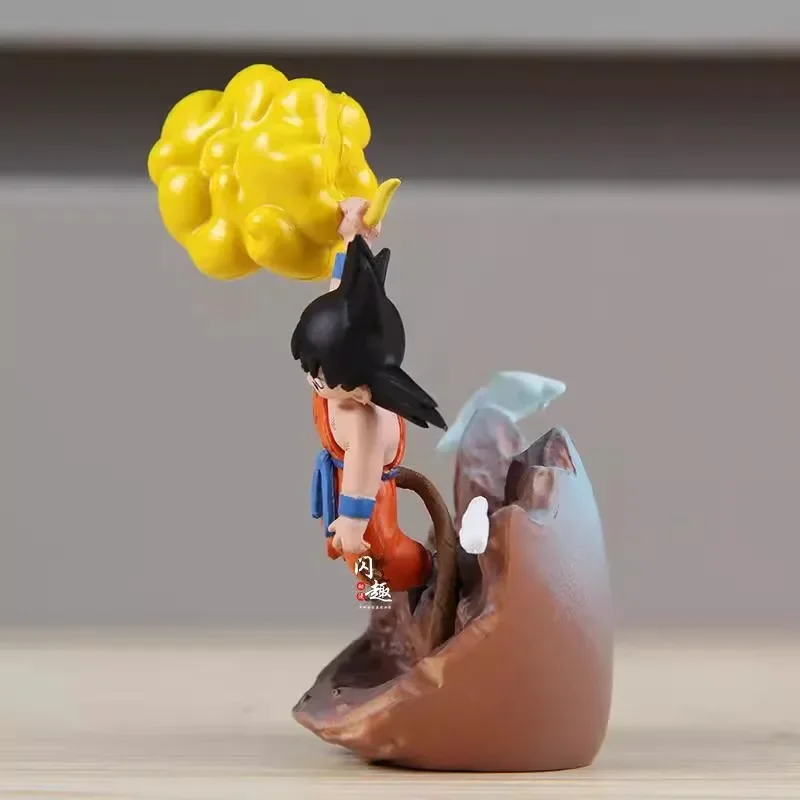 Анимация Dragon Ball GK ES 3rd Bullet Cloud ловля Goku Battle поврежденные и выхлопные фигурки сцены