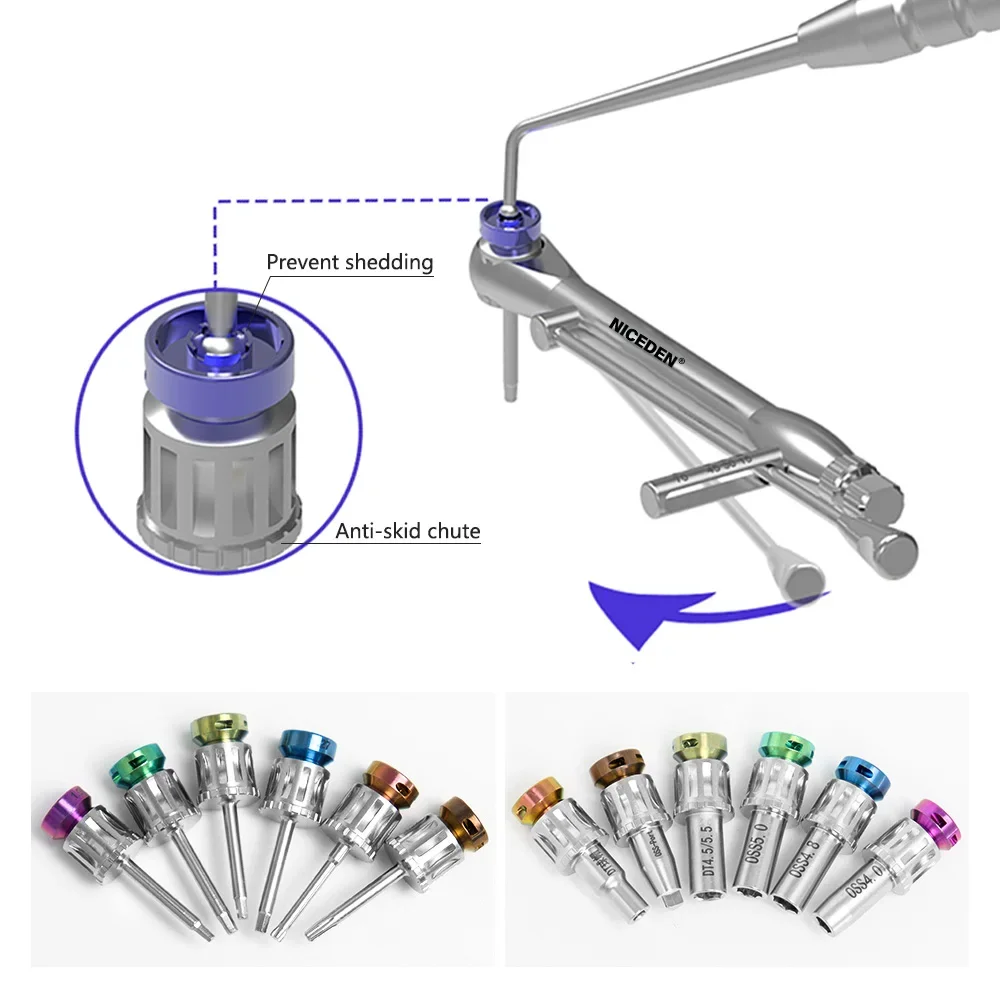 Новая универсальная динамометрическая отвертка Den tal impl ant ручная дрель ключ с