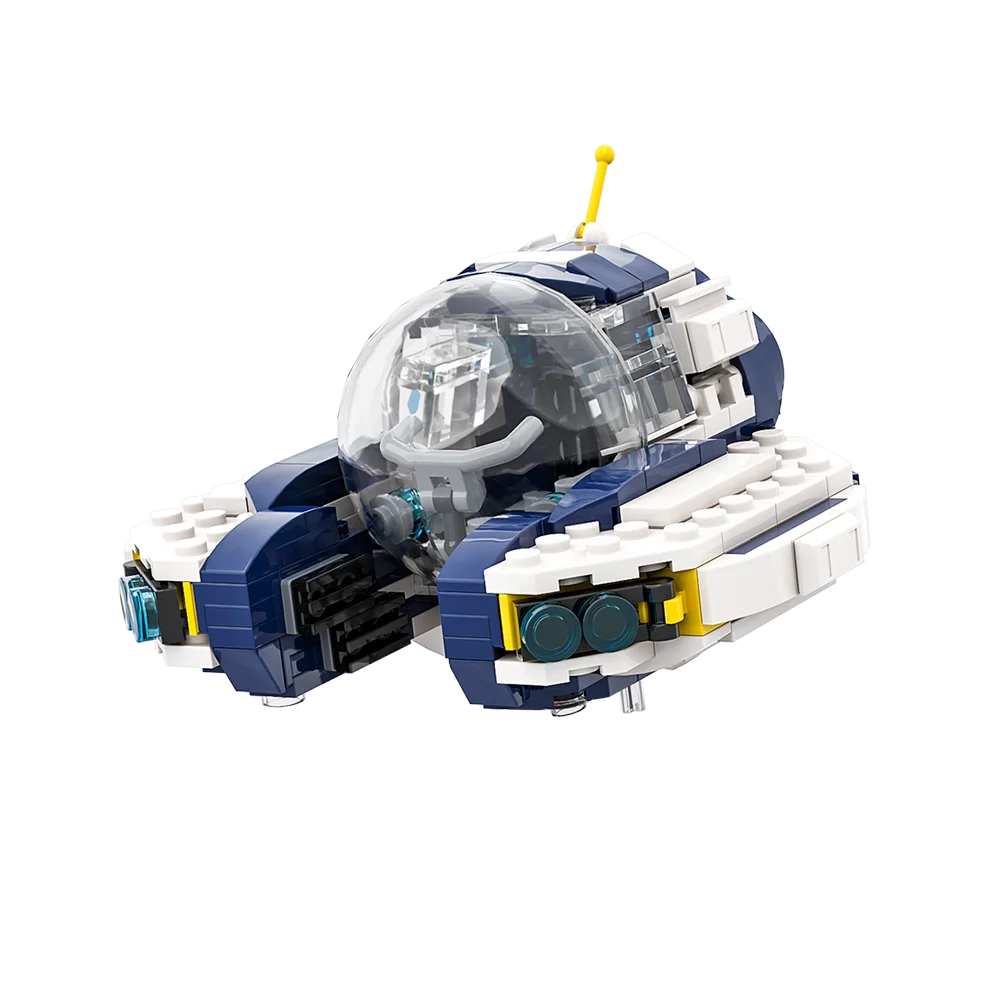 MOC Sea Moth Subnautica игровые строительные блоки мини-сабnautica строительный блок детская