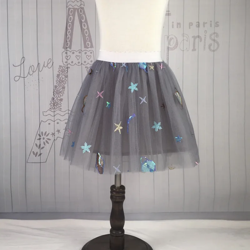 

And Summer Skirts Star Lace Tutu Ins New Spring Skirts 2021 Fashion 2-10years Girls Skirts Skirts