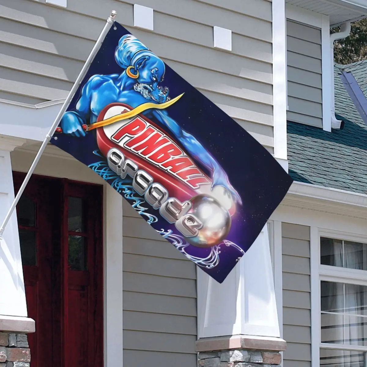 Ксеноновые садовые украшения важные этапы с особыми поводами флаги двора