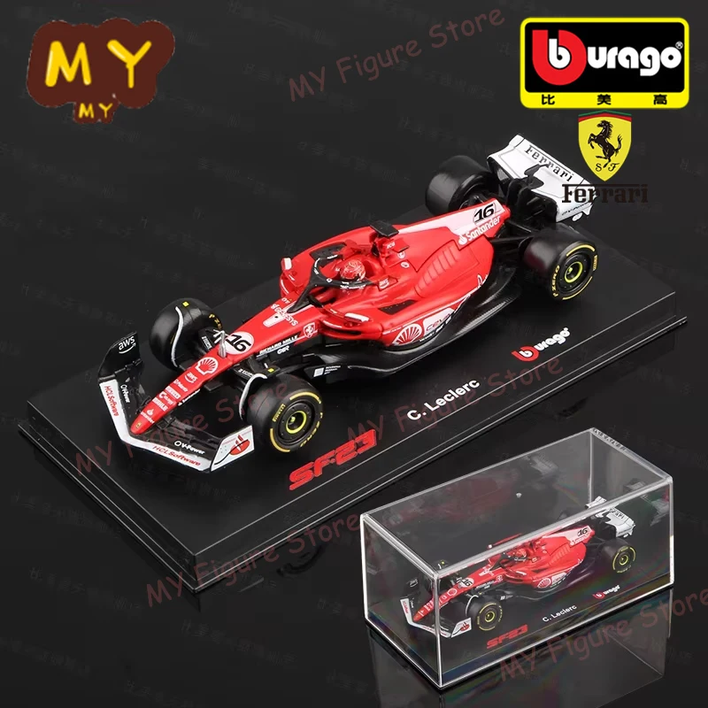 Bburago 1:43 Ferrari SF-23 Las Vegas Monza Livery SF23 16 # Формула-1 в твердом переплете коллекция