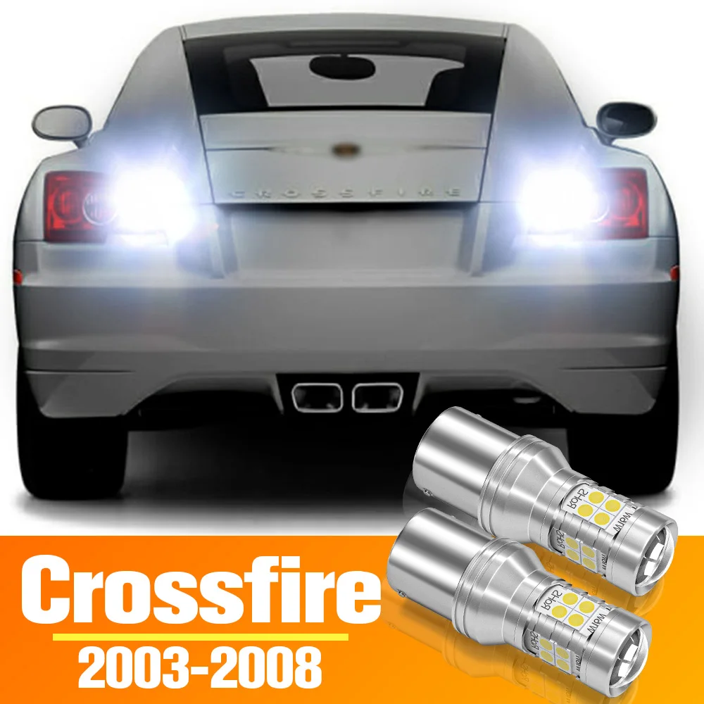 2 шт. светодиодный фонарь заднего хода для Chrysler Crossfire аксессуары лампа 2003 2004 2005 2006