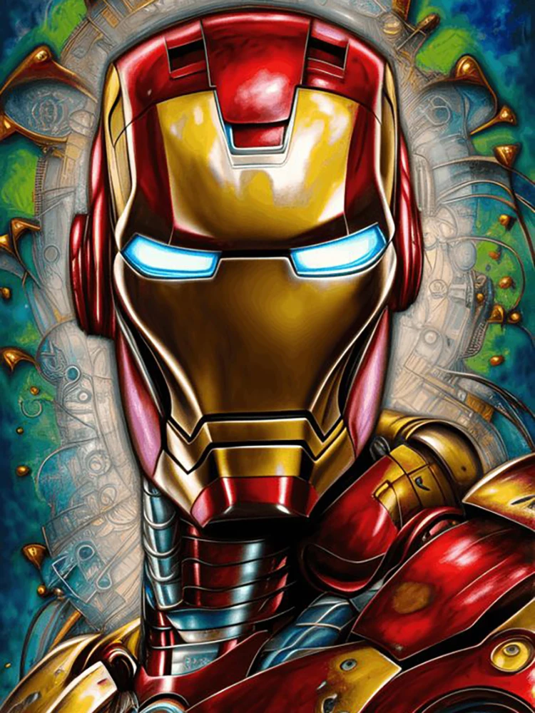 Набор для алмазной вышивки Железный человек