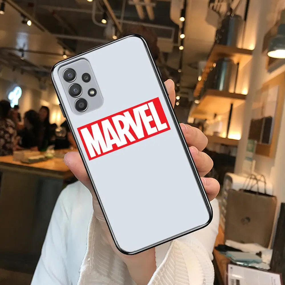 Marvel Iron Man Spiderman Phone Case Hull For Samsung Galaxy A70 A50 A51 A71 A52 A40 A30 A31 A90 A20E 5G a20s Black Shell Art Ce images - 6