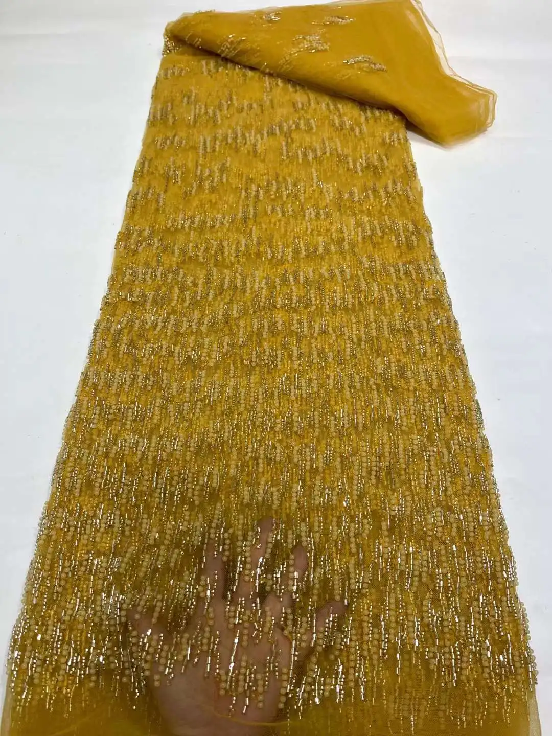 

Latest Luxury 2023 African Lace Fabric High Quality Embroidery French Groom Lace Nigerian Tulle Lace For Party Dress Sewing