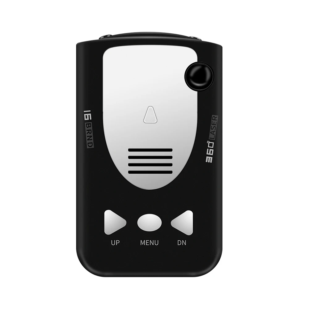 

Car Rader Detector Full Band Anti Radar Detector LED Display Flow Volecity Laser Anti Radar Detector Support Russian Voice Alarm