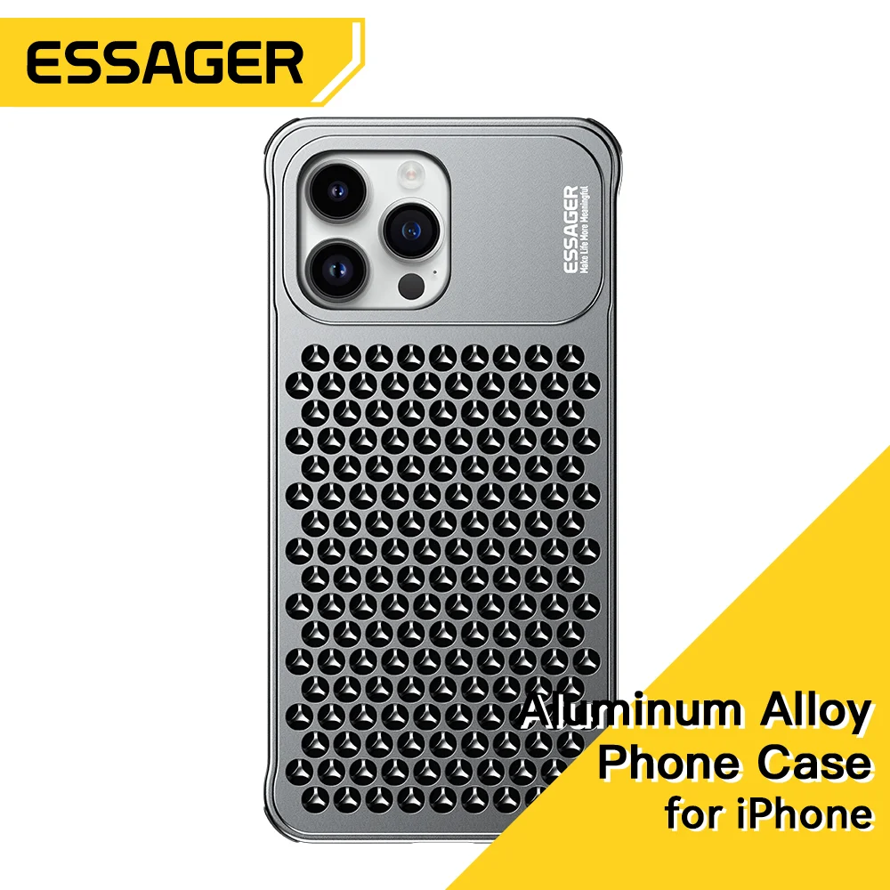 

Essager iPhone 14 Pro Case iPhone 14 Pro Max Case Aluminum Alloy Phone Case Suitable For Apple 13 13 Pro 13 Pro Max 14 Pro Max