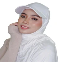 new fashion design hijab one piece baseball cap muslim ladies hiking sun protection accessories cycling golf fitted sports hat