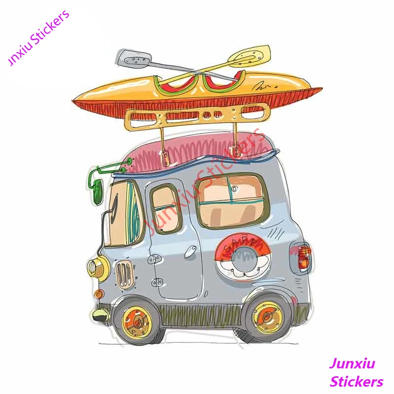 

Camper Van Vinyl Car Stickers and Decals Fashion DIY Hip Hop JDM Refit Waterproof Decals VAN Camper Graffiti Sticker Exterior