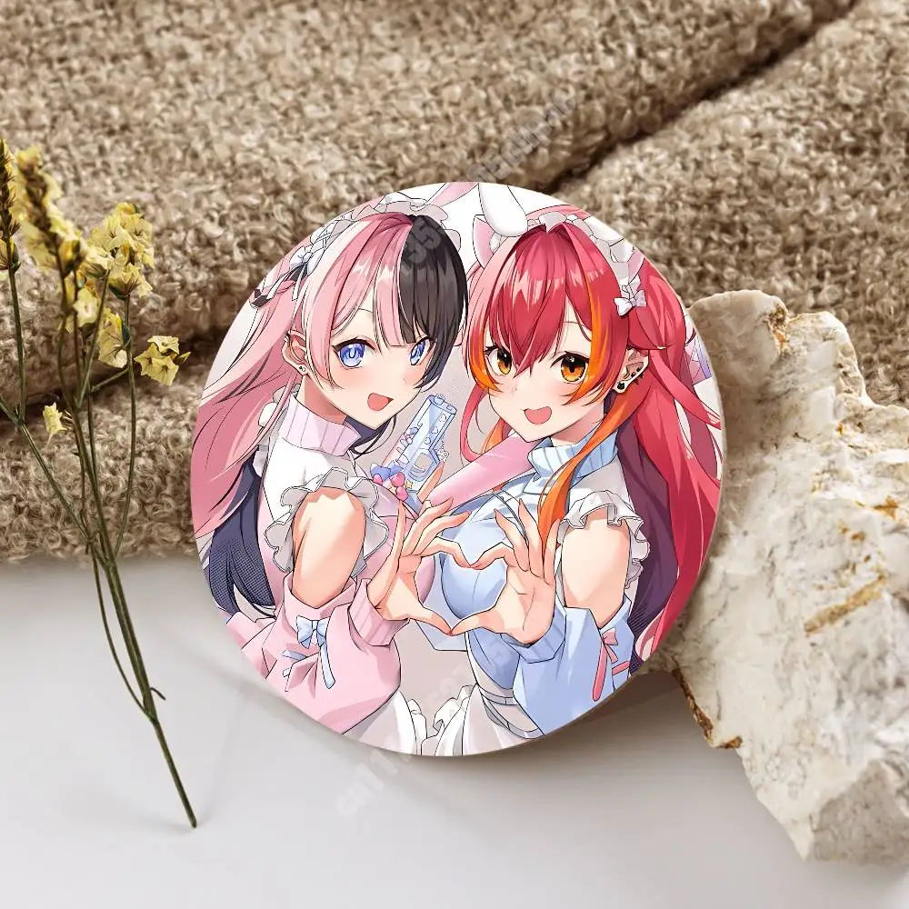 Деревянная подставка для кружки Tachibana Hinano Apex Vtuber: для американо, пива, молока, воды, для пекарникондитерской (art.: 3920dc7407595) - 3920dc7407595