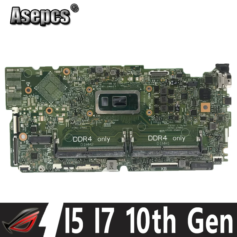 

CN-0850TM для Dell Inspiron 15 7591 17 7791 Материнская плата ноутбука 18806-1 W/CN-0D0JY6 I7-10510U