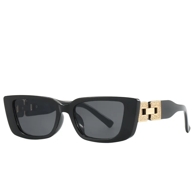 OVOYAN квадратные солнцезащитные очки в маленькой оправе женские модные простые 2024