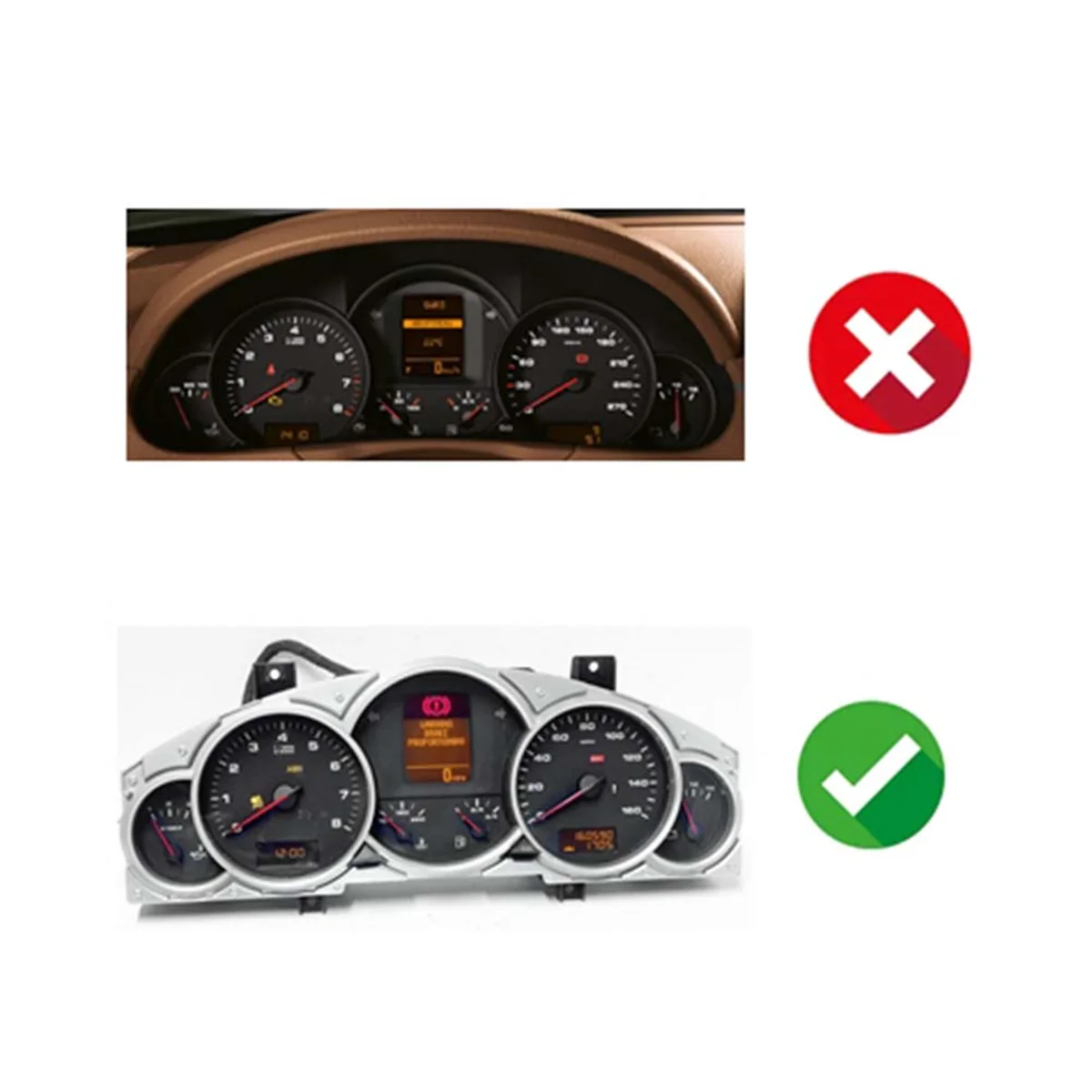 Автомобильный ЖК-дисплей 7L6920970D для Touareg Porsche Cayenne S GTS 955 2003-2010