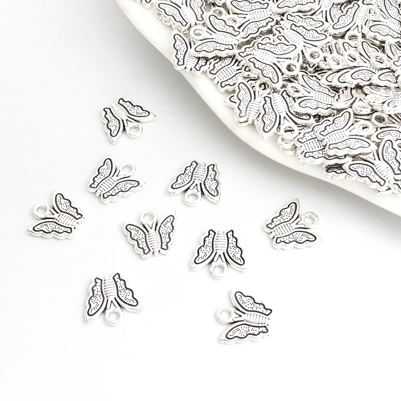 20 шт. подвески-бабочки в стиле ретро