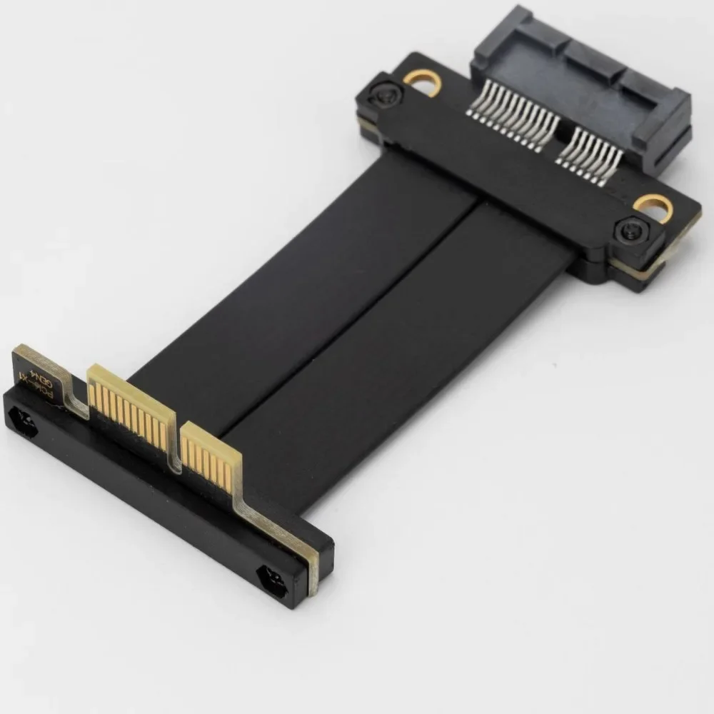 Удлинительный кабель PCIe 4.0 от x1 до внешняя полноскоростная без потерь полная