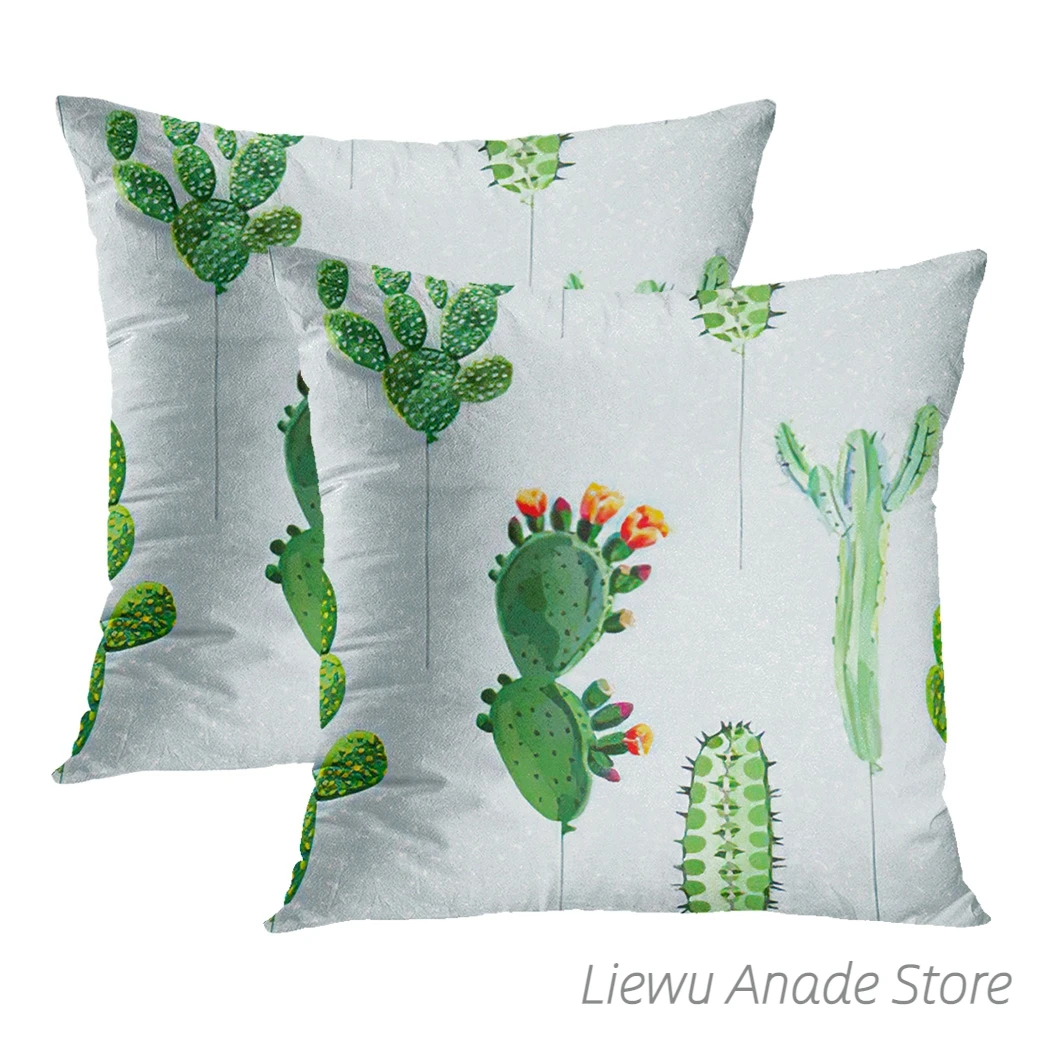 Наволочки с орхидеями и бабочками 45 х45 см 2 шт. |