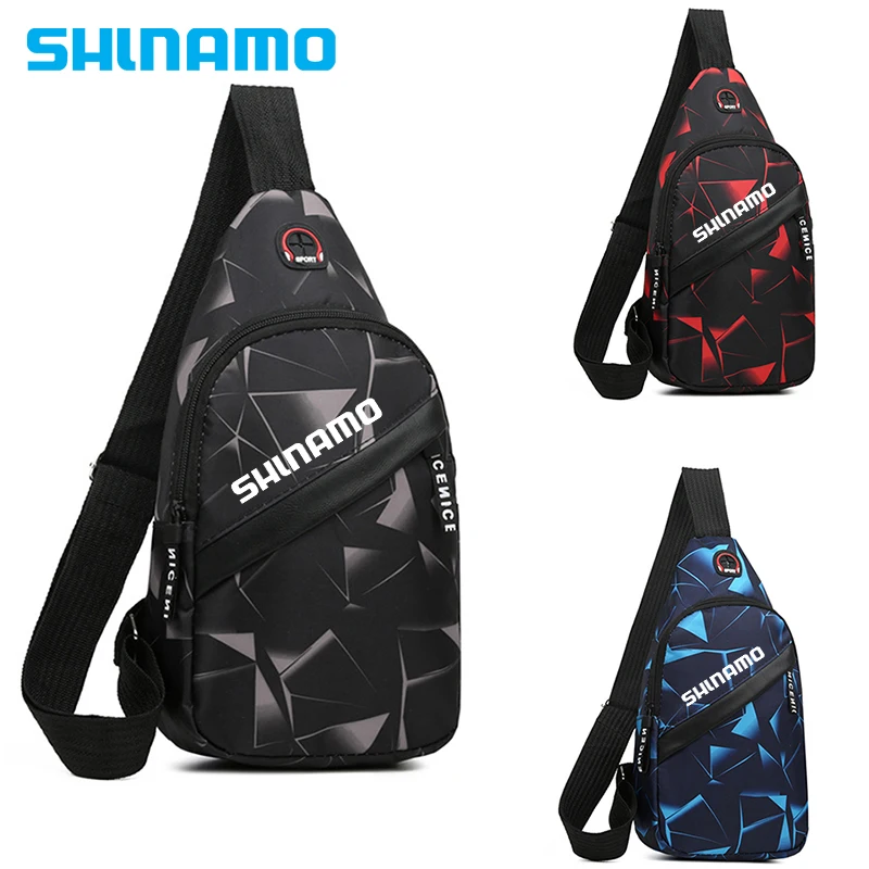 

Men's Fishing Road Bag Crossbody Bag Waterproof Outdoor Sports Travel Climbing Cycling Shoulder Bag Shoulder Back Fishing Bag