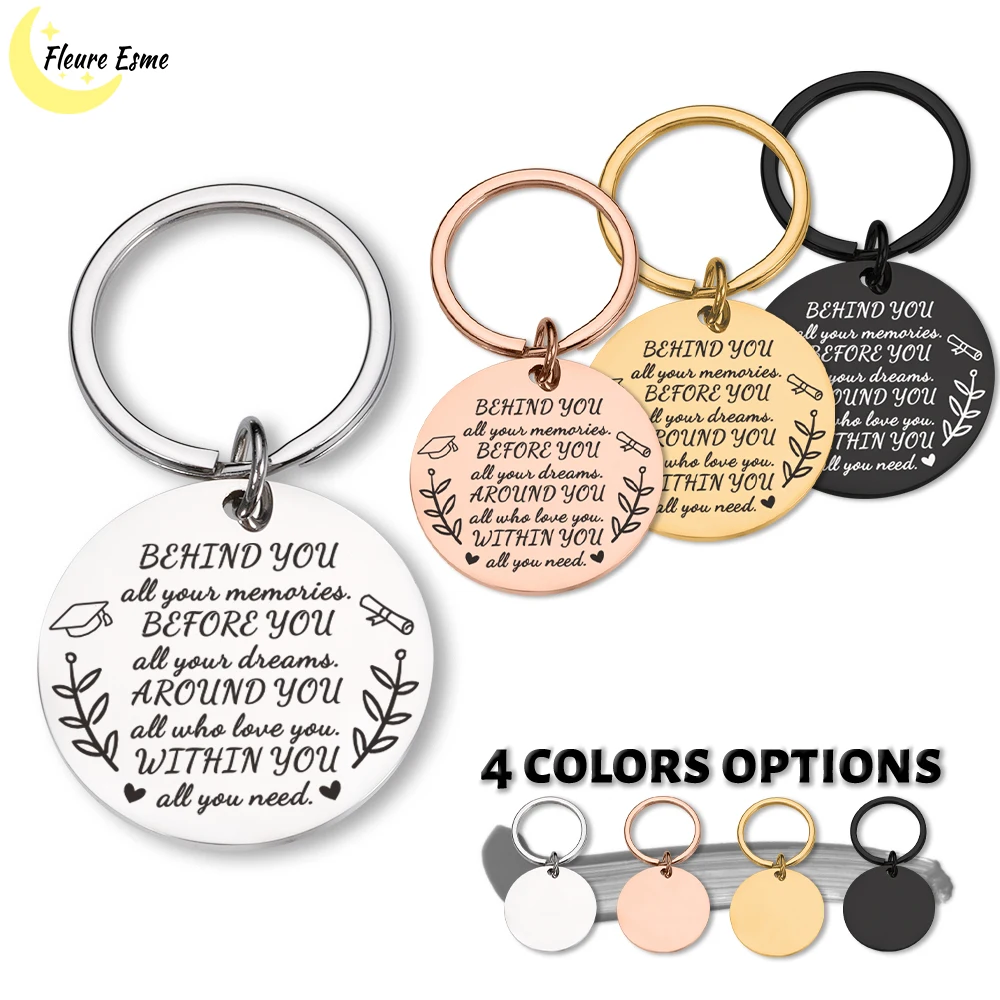 

Keychains Gift 2023 Graduation Gifts Keychain for Middle High School Students 2023 Grad Graduates Inspirational Key Chains