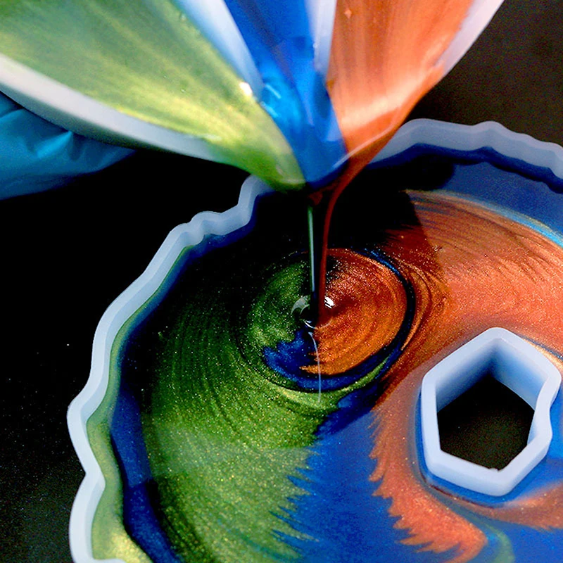 

2/3/4/5 Channels Paints Pouring Cup Split Color Mixing Cup Acrylic Paint Cup Color Dividers Painting Tools Art Multi Channel