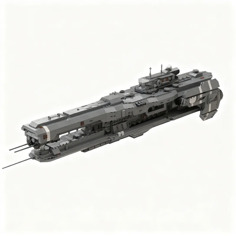 Фото 2860 деталей MOC Космический тяжелый фрегат класса 