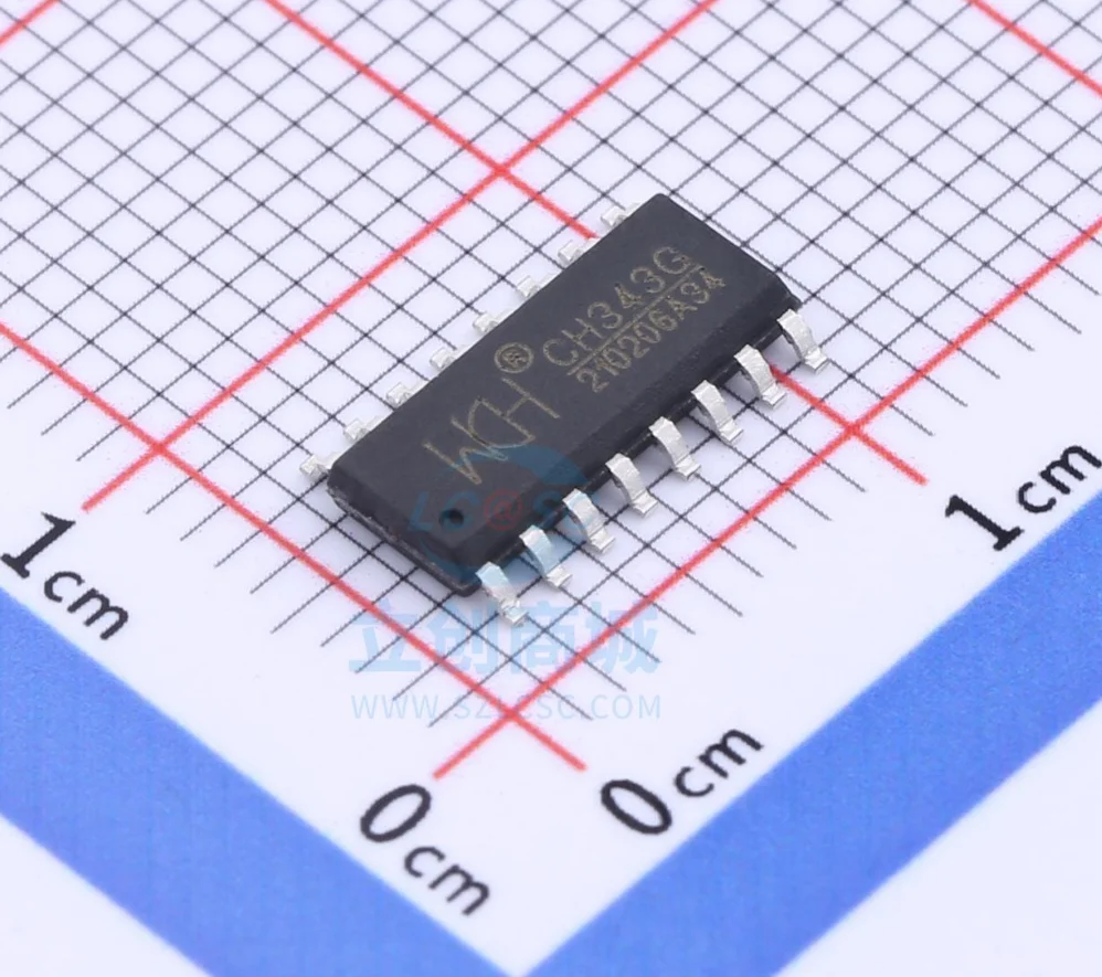 

CH343G Package SOP-16 New Original Authentic IC USB Chip