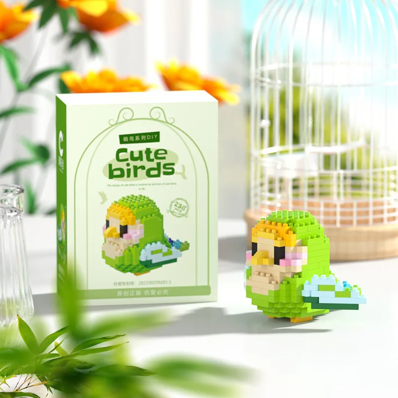 Пластиковые мини-блоки Animal Bird