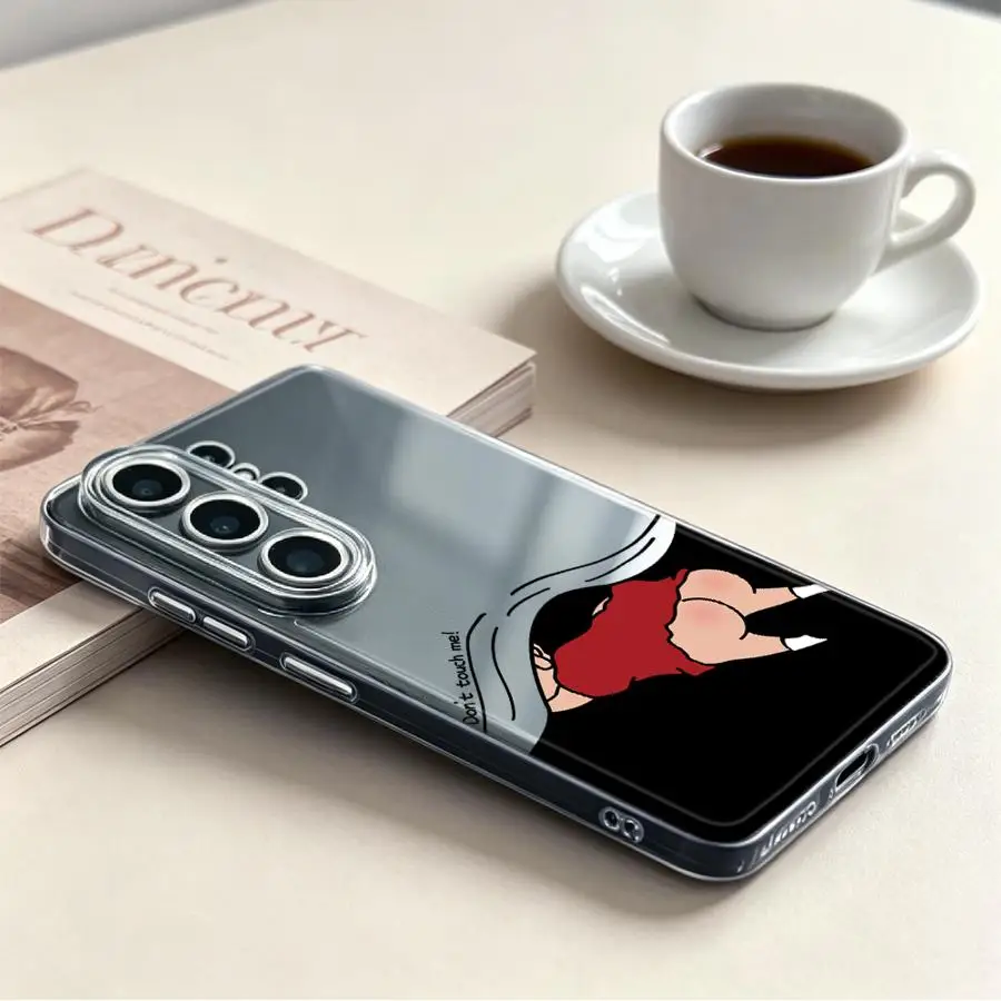 Фото Чехол с рисунком Shin-ChanS для Samsung Galaxy S26 S22 FE S21 S20 Plus S23 Ultra S25 Edge S24 Note 20 Ultra 10, чехол для телефона №4