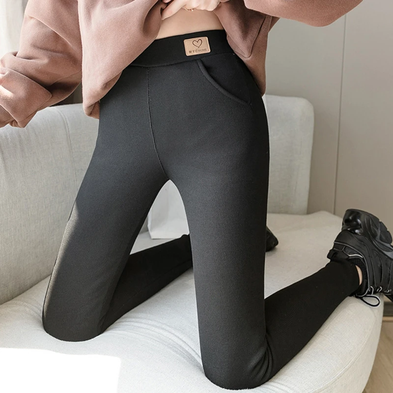 

Women's Spring Winter Leggings Slimming Velvet Thermal Legging Tight Leggings Comfortable Skinny Thick Warm Leggings