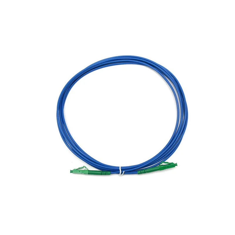 

10Pcs Armored Fiber Optic Cable LC LC/APC Singlemode SM Simplex 3.0mm Anti-rodent Armoured Optical Patch Cord,1M/3M/5M/10M